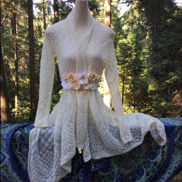 Hand Crafted Accessories - Kreativekristen upcycle tie/flower cummerbund,vintage statement belt